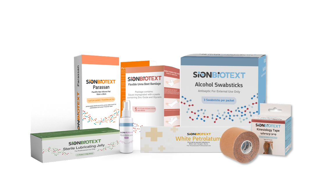 SionBiotext products from the campaigns